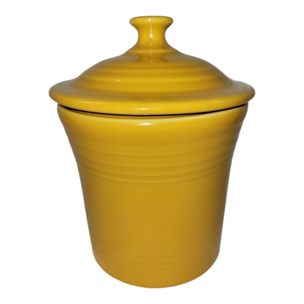 13 OZ Mini Canister 5 5/8 Inch Jam Jar MARIGOLD